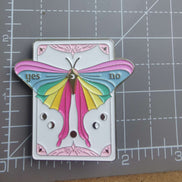 Needle Minder -  Rainbow Lunar Moth Tarot Style