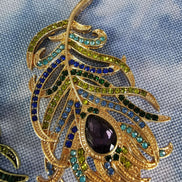 Needle Minder - Crystal Feather