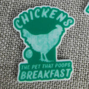 Needle Minder - Chicken Egg Humour