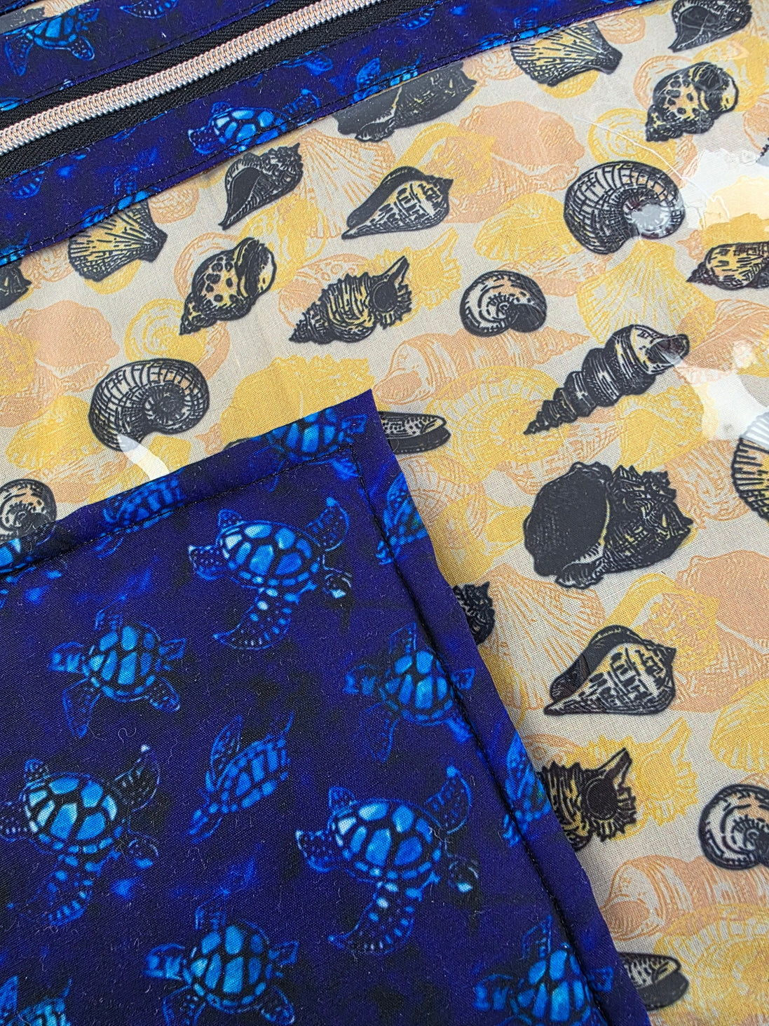 WIP Project Bag - Turtle Shell