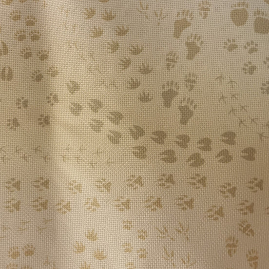 Aida / Evenweave - Woodland Trail (printed)