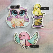 Needle Minder - Cute Owl, Sewing Bird, Song Bird.
