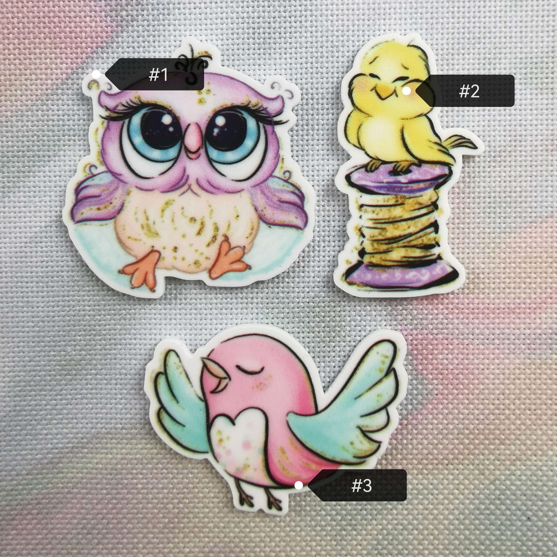 Needle Minder - Cute Owl, Sewing Bird, Song Bird.