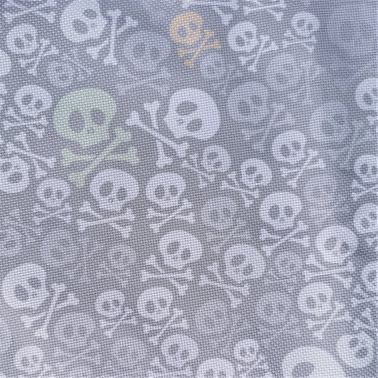 Aida / Evenweave - Skully (printed)