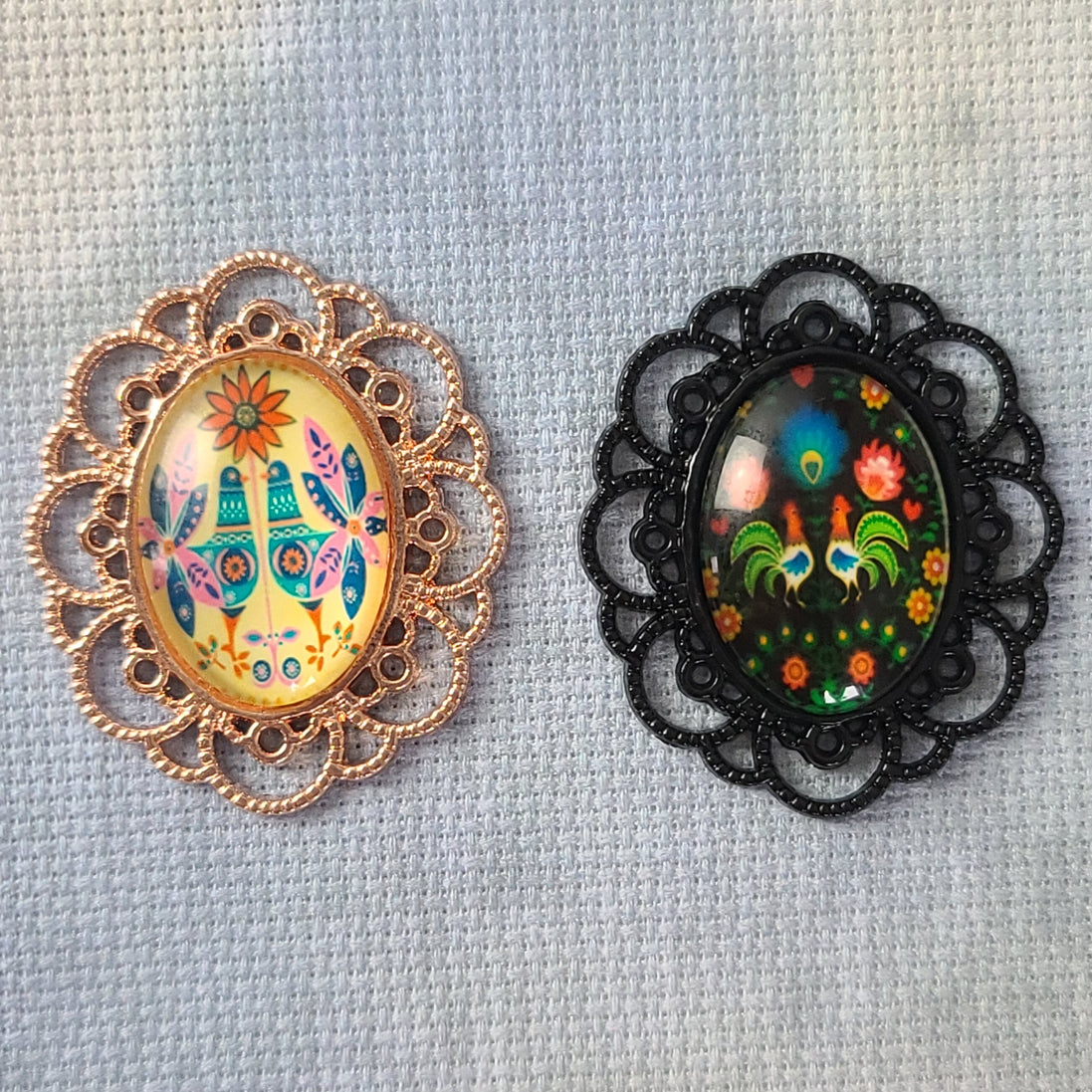 Needle Minder - Framed Folk Art