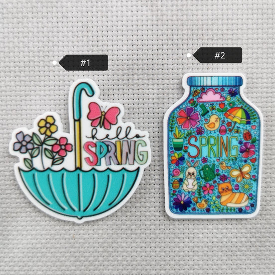 Needle Minder - Hello Spring / Spring Jar