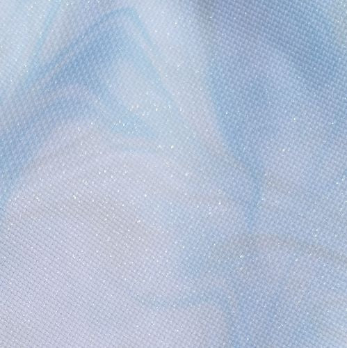 Aida / Evenweave - SPARKLE Blue Smoke - (printed)