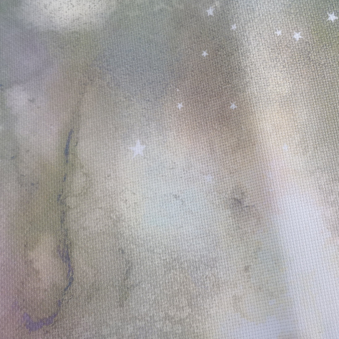 Aida / Evenweave - Dawn Star - (printed)