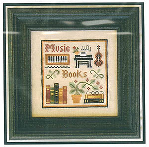 Little House Needleworks - Music & Books (Simple Sampler)