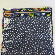 WIP Project Bag - Sparkle Ghost GLITTER front