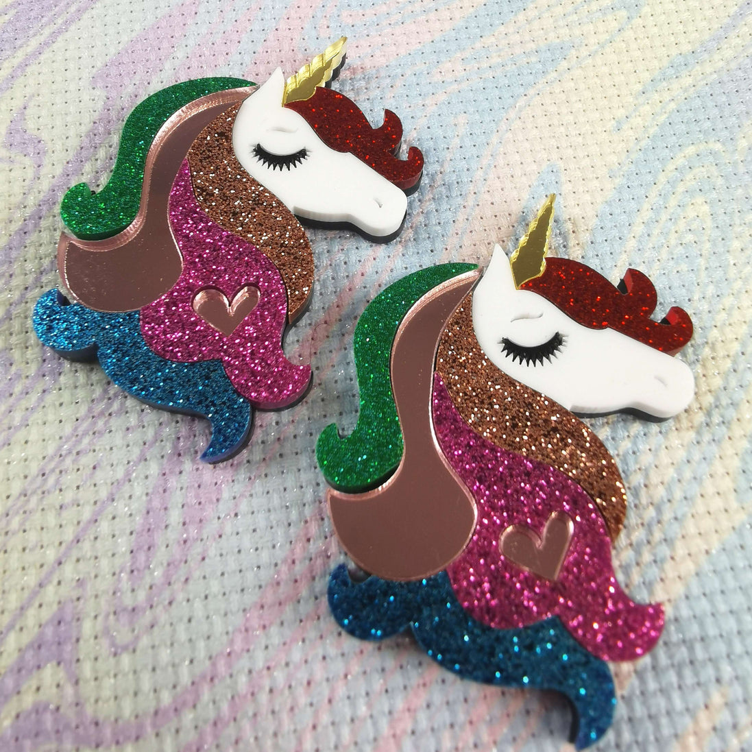 Needle Minder - Luxury Sparkle Rainbow Unicorn