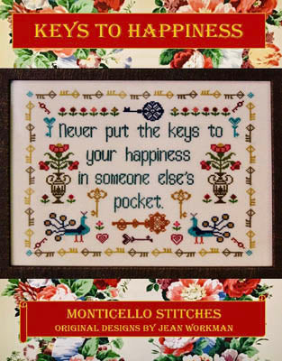 Keys To Happiness -   Monticello Stitches