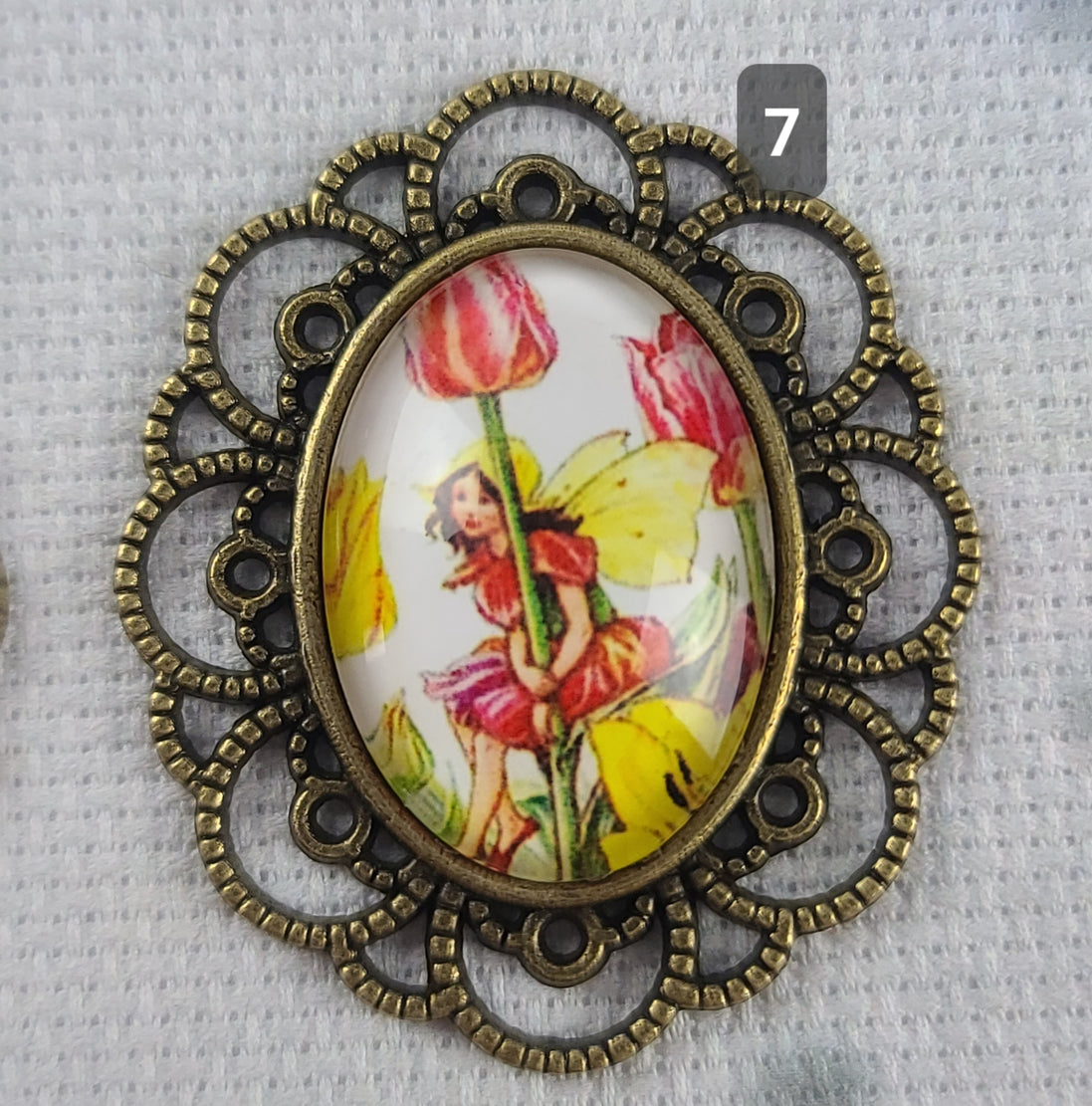 Needle Minder - Framed Fairies
