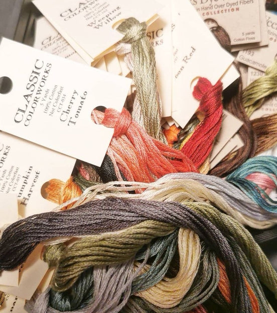 MYSTERY OVERDYED THREAD BUNDLE!
