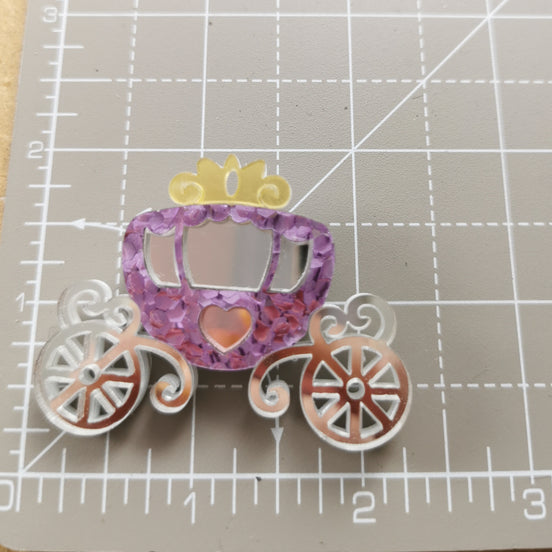 Needle Minder - Luxury Mirrored Fairytale Carriage