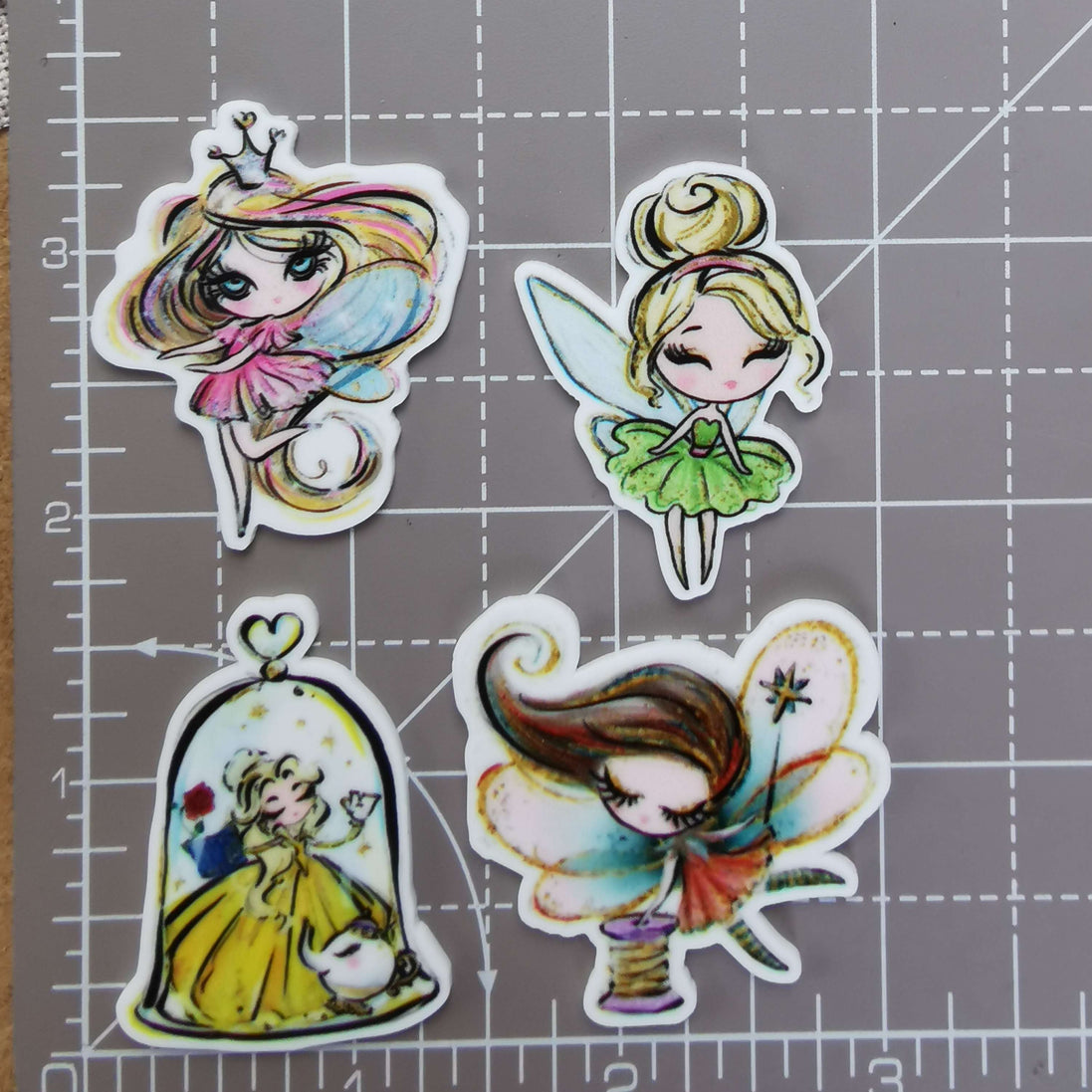 Needle Minder - Fairy Princess, Sewing Fairy, Tink, Beauty Beast Dome