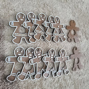 Gingerbread Cookie Floss Drops