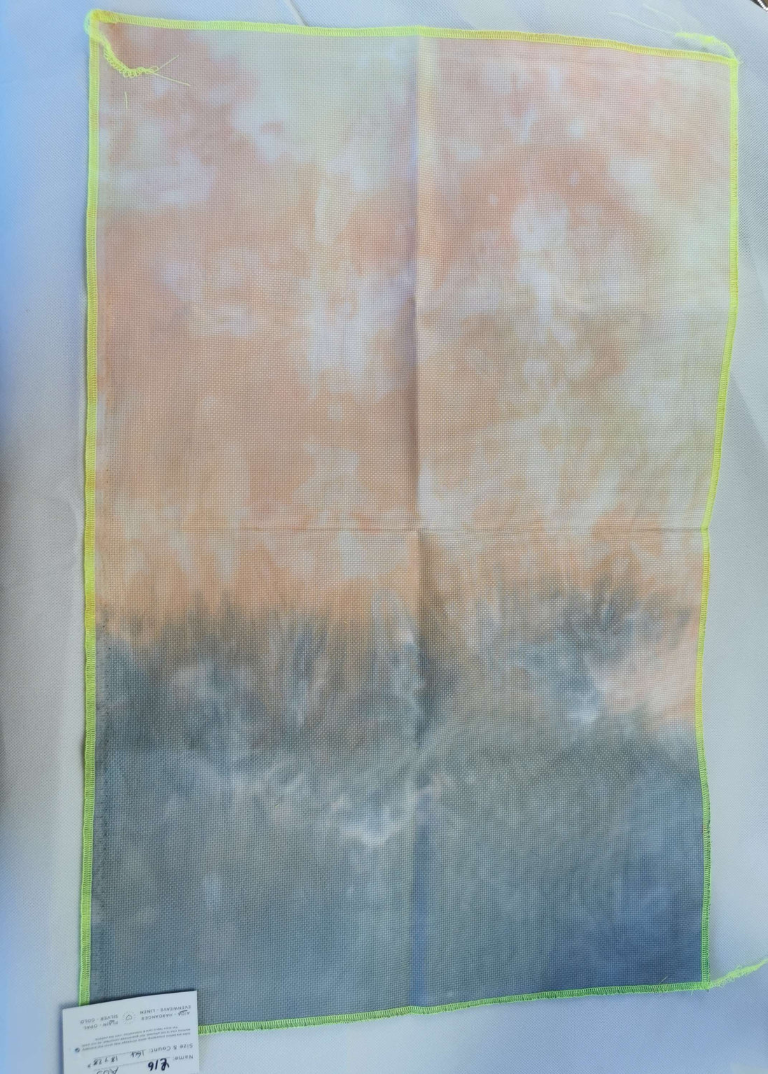 A03 Hand Dyed. 16ct Aida  (18x28")