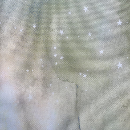 Aida / Evenweave - Dawn Star - (printed)