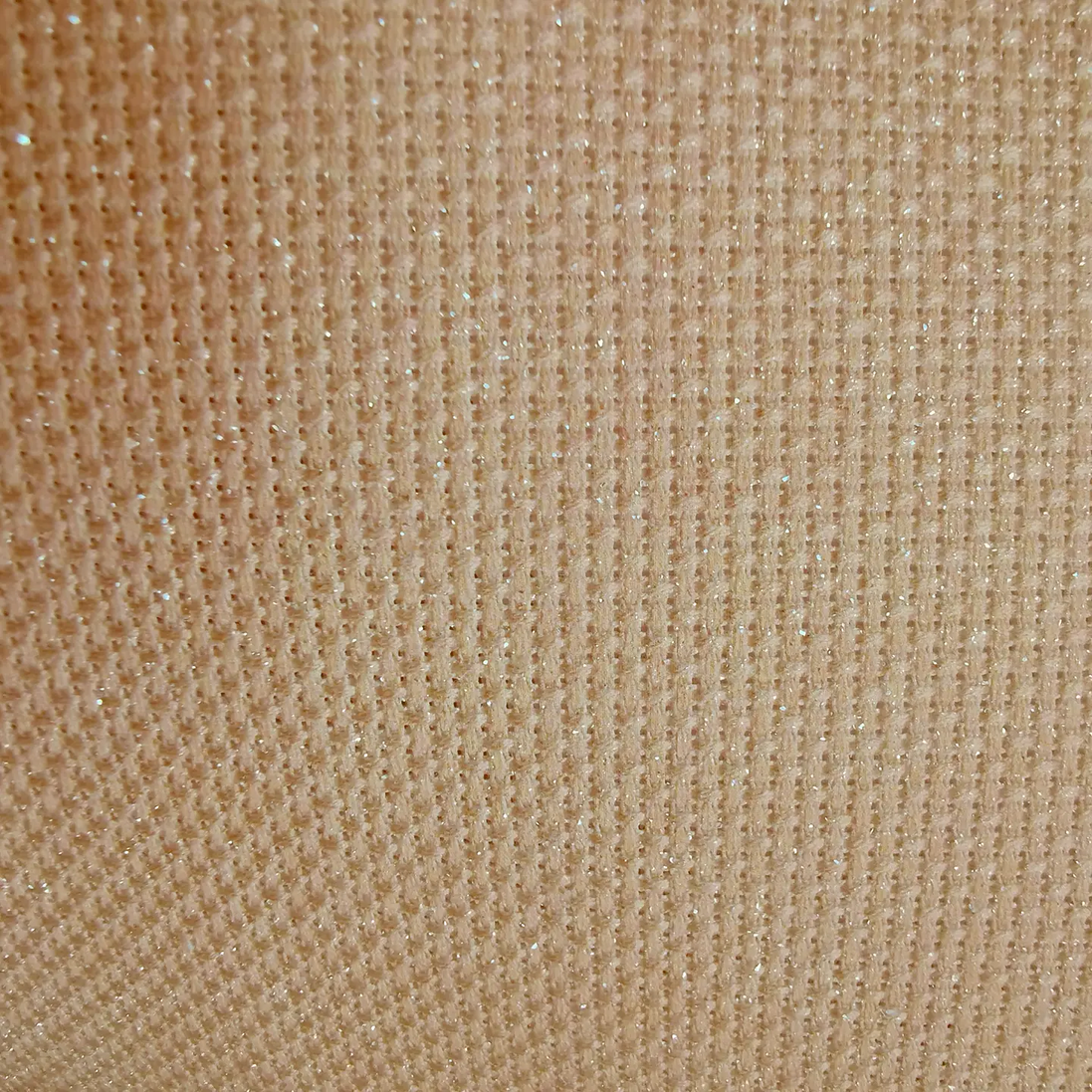 Aida / Evenweave - Solid Colour - Pumpkin Spice SPARKLE  - (printed)