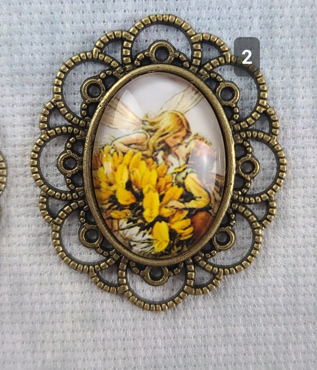 Needle Minder - Framed Fairies