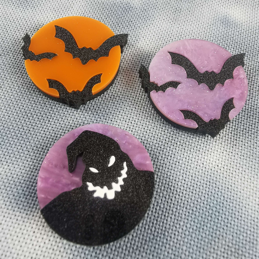 Needle Minder - Luxury Layered Acrylic Bats & Oogie