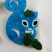Needle Minder - Luxury Layered Acrylic Red Fox, Blue Squirrel, Glitter Tiger
