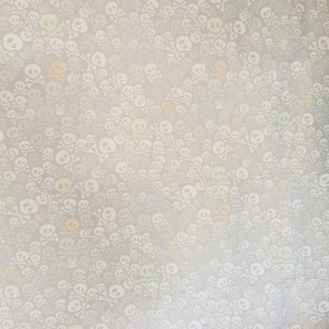 Aida / Evenweave - Skully (printed)