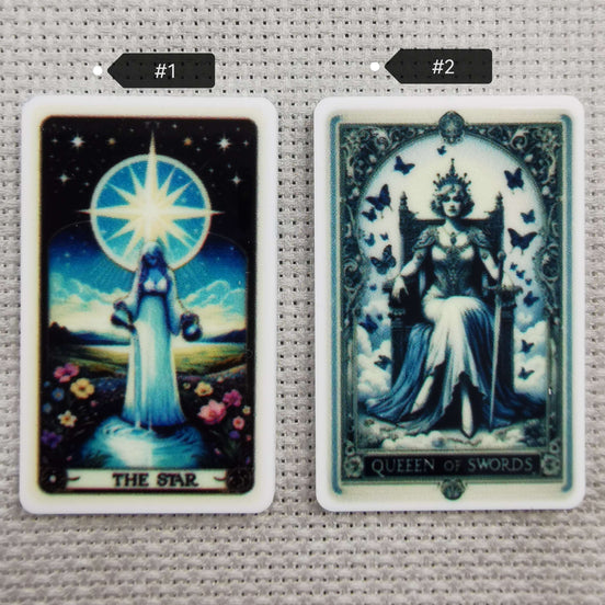 Needle Minder - Tarot. The Star. Fancy Lady Queen of Swords