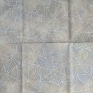 Aida / Evenweave - Golden Cobweb - (printed)