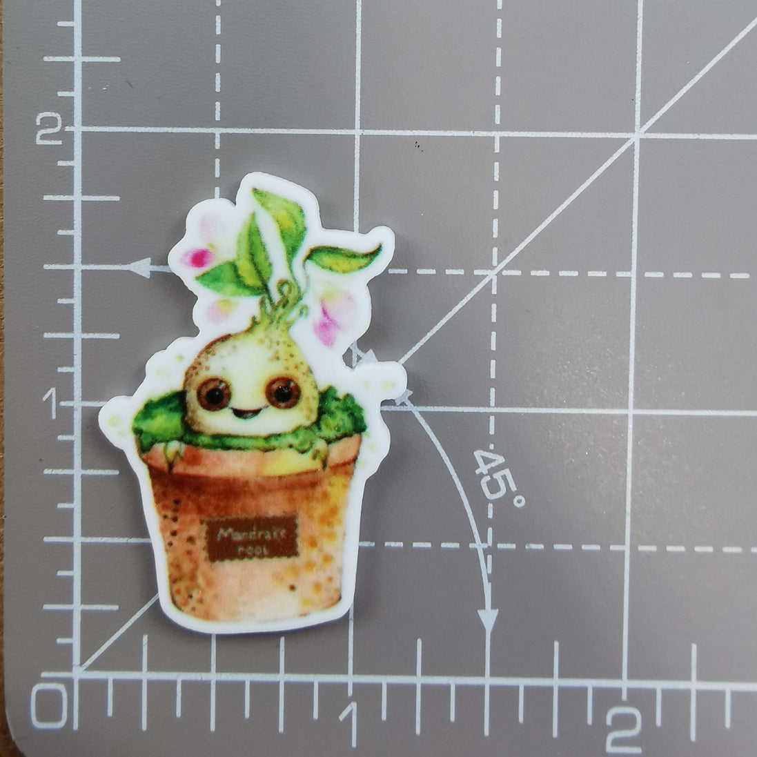 Needle Minder - Cute Mandrake Root