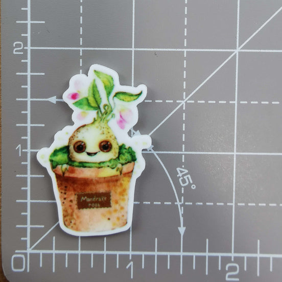 Needle Minder - Cute Mandrake Root