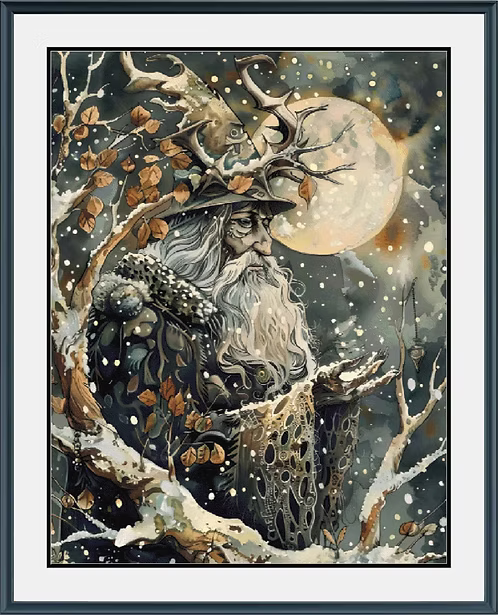 Autumn Guardian PDF Cross Stitch Pattern Chart