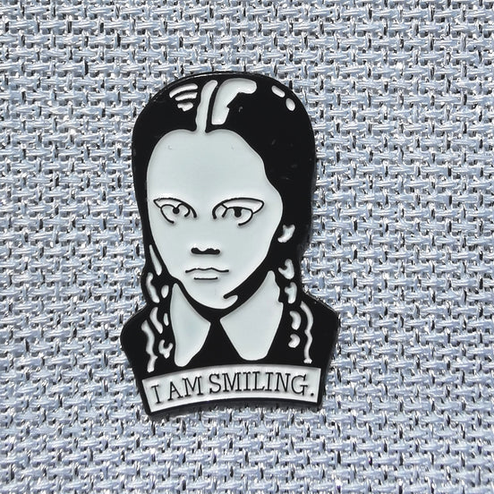 Needle Minder - The Adams Family. Wednesday "I am Smiling"