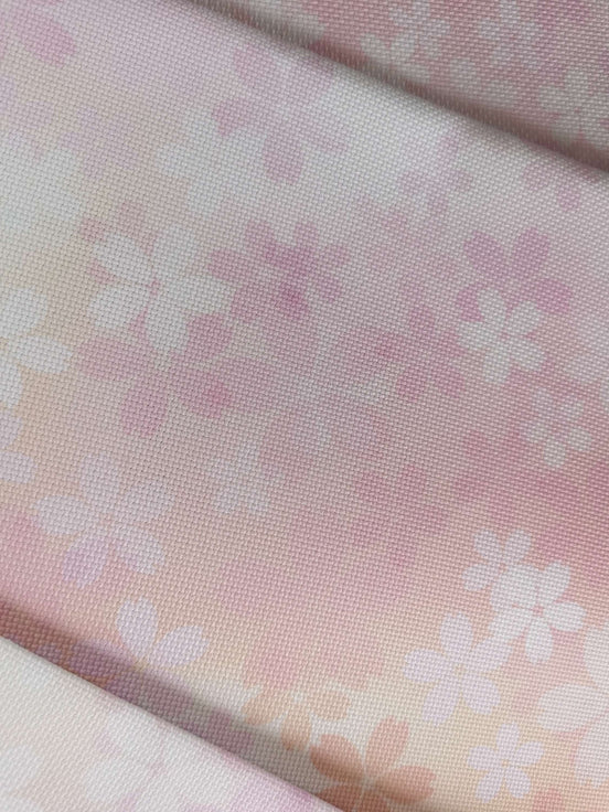 Aida / Evenweave - Sakura Sunrise - (printed)