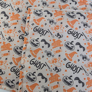 WIP Project Bag - Spooky Pumpkin