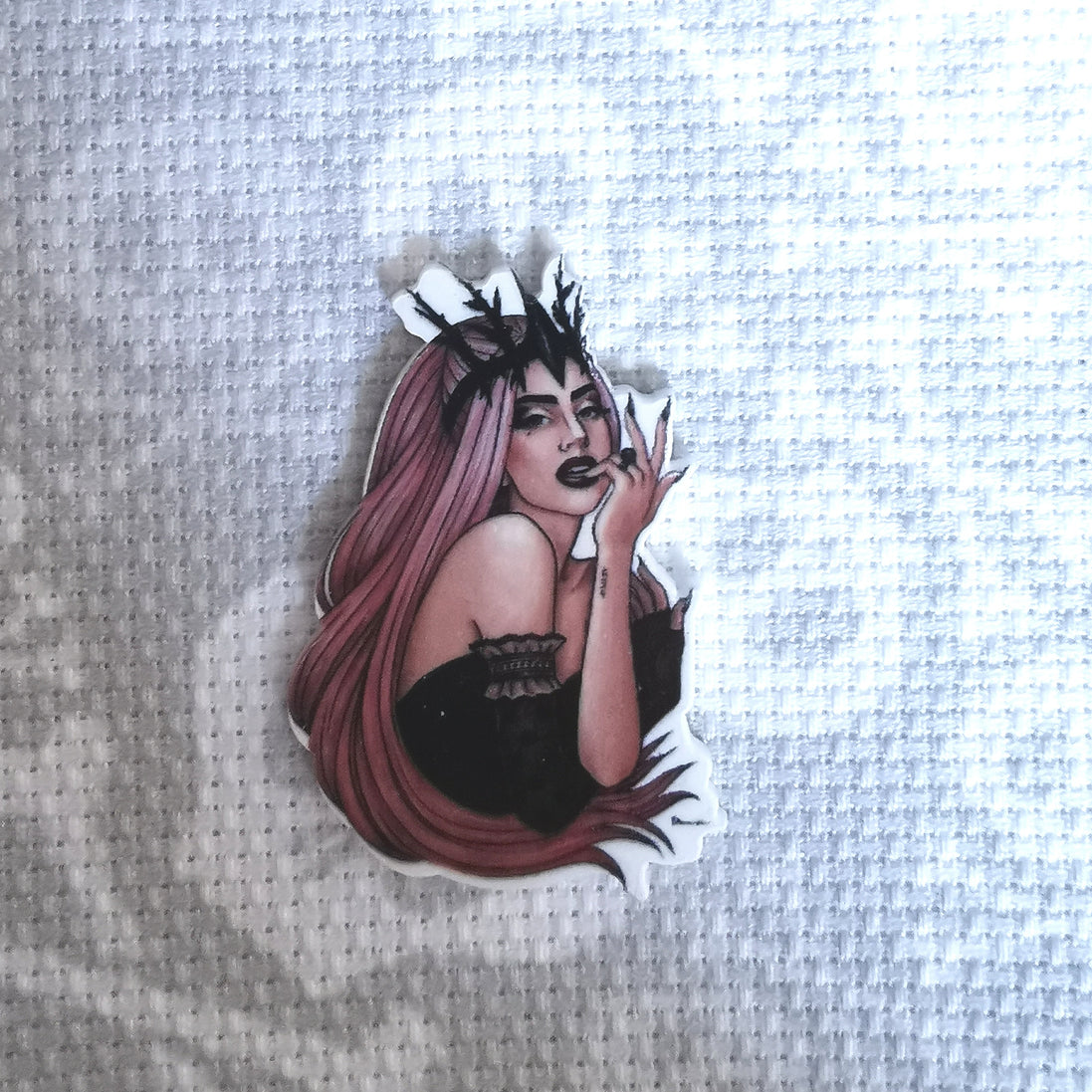 Needle Minder - Halloween. Pumpkin, witch, bat, zombie hello kitty, gothic queen
