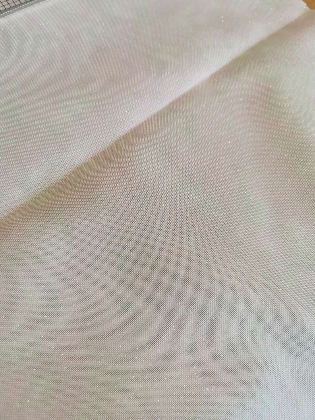 Aida / Evenweave - SPARKLE Blush Blooms - (printed)