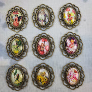 Needle Minder - Framed Fairies