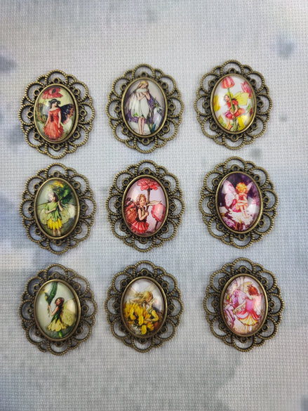 Needle Minder - Framed Fairies