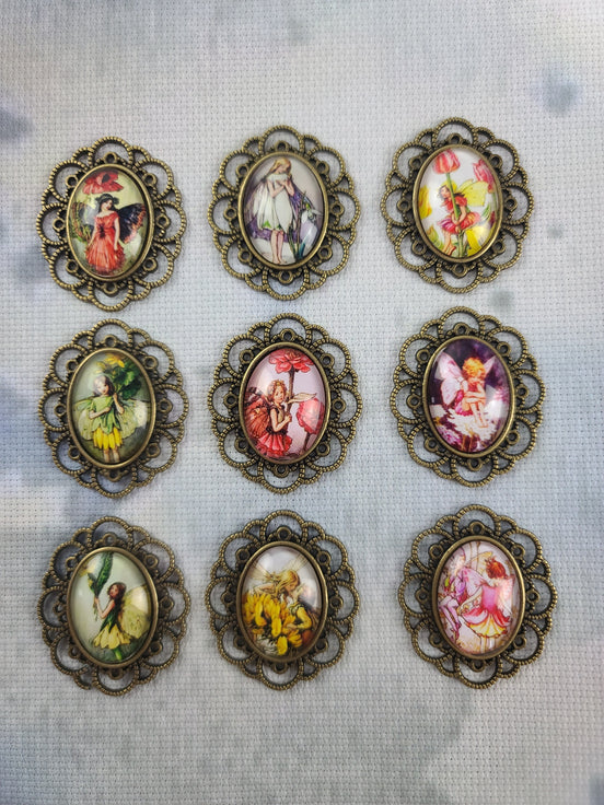 Needle Minder - Framed Fairies