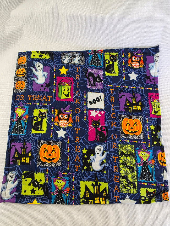 WIP Project Bag - Sparkle Ghost GLITTER front
