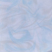 Aida / Evenweave - SPARKLE Blue Smoke - (printed)