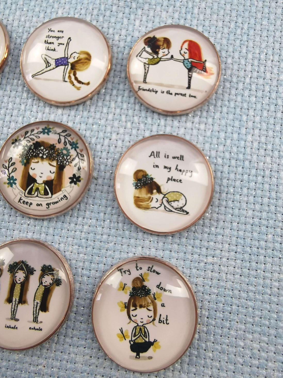 Needle Minder - Positive Affirmations. Yoga & Meditation