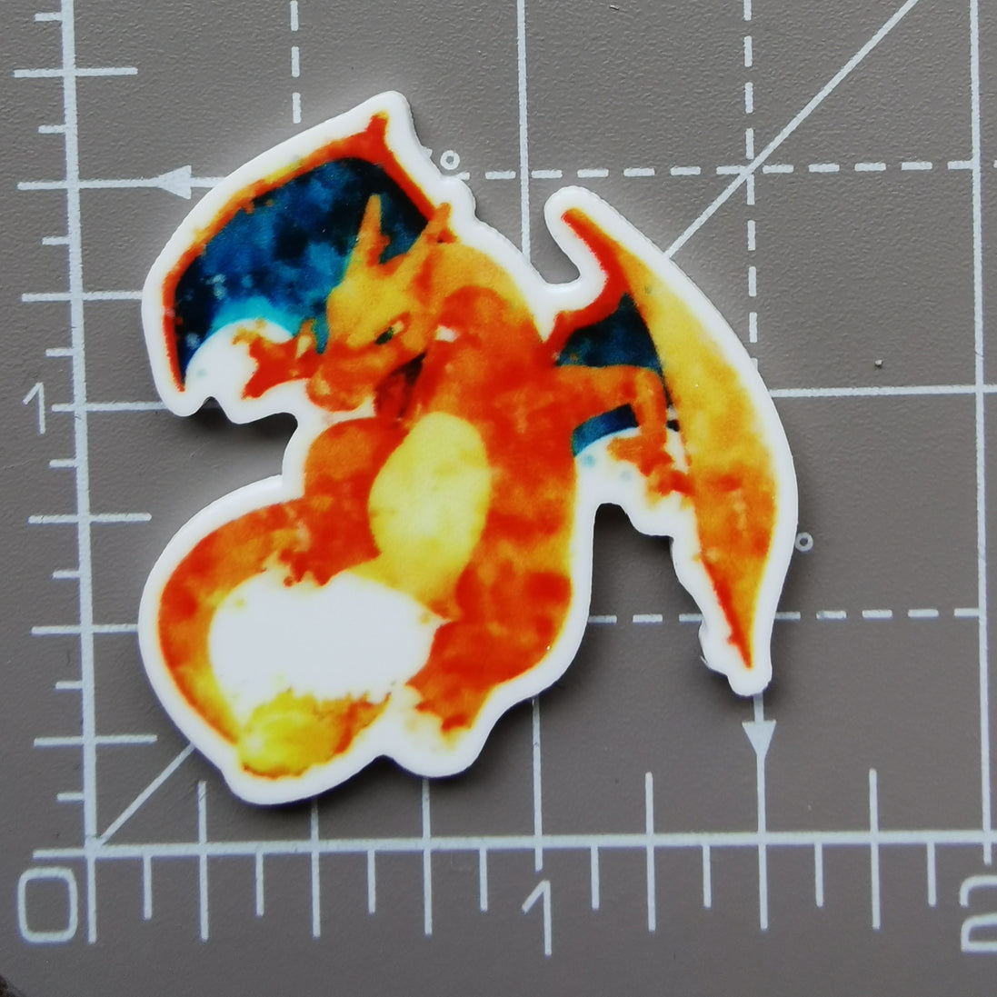 Needle Minder - Pokemon. Watercolour Charizard. Fire Dragon.