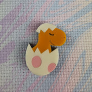 Needle Minder - Luxury Baby Dinosaur Hatchling.