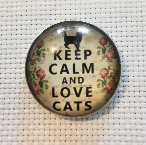 Needle Minder - Keep Calm, Love Cats