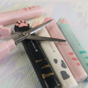 Cute cat Paw Scissors. For Travel (safety blades)