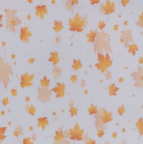 Aida / Evenweave - Falling Leaves - (printed)
