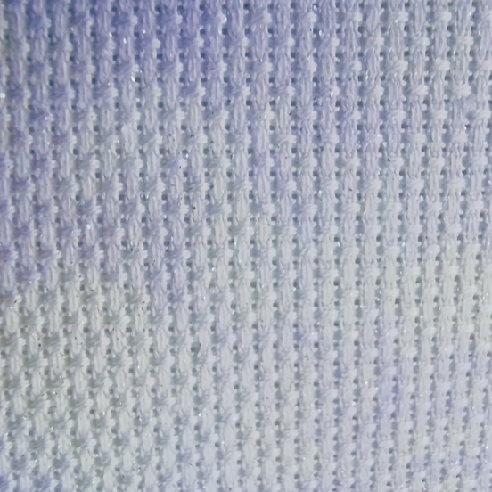 Aida / Evenweave - SPARKLE Lilac Mist- (printed)